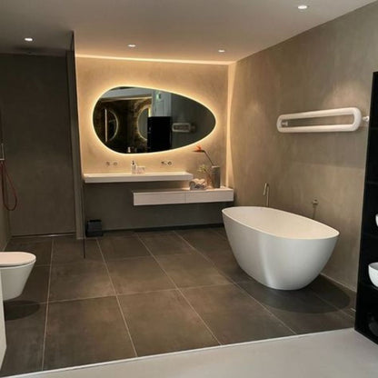 Poisson, miroir salle de bain