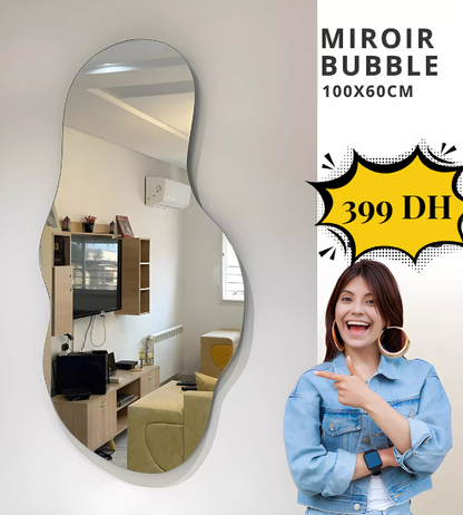 Miroir Bubble Sans Cadre 100/60cm