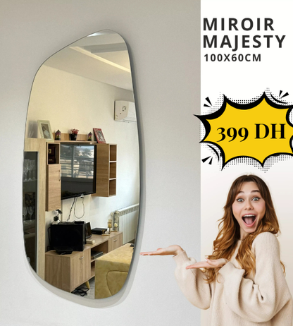 Miroir Majesti Sans Cadre 100/60cm