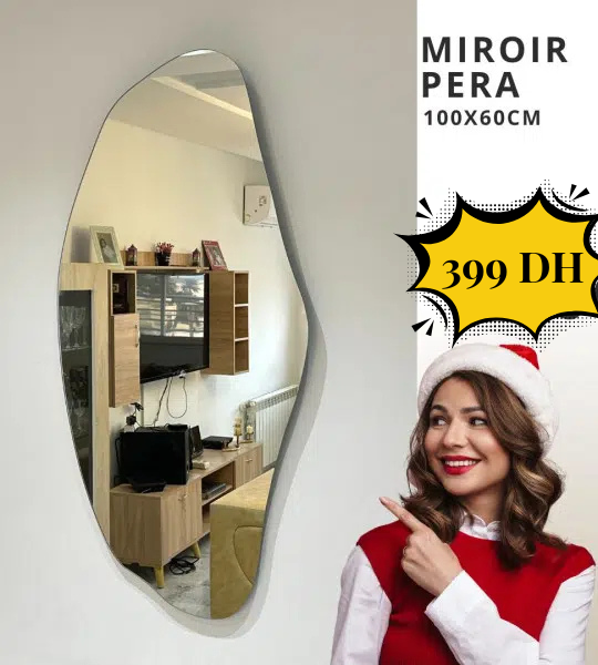 Miroir Pera Sans Cadre 100/60cm