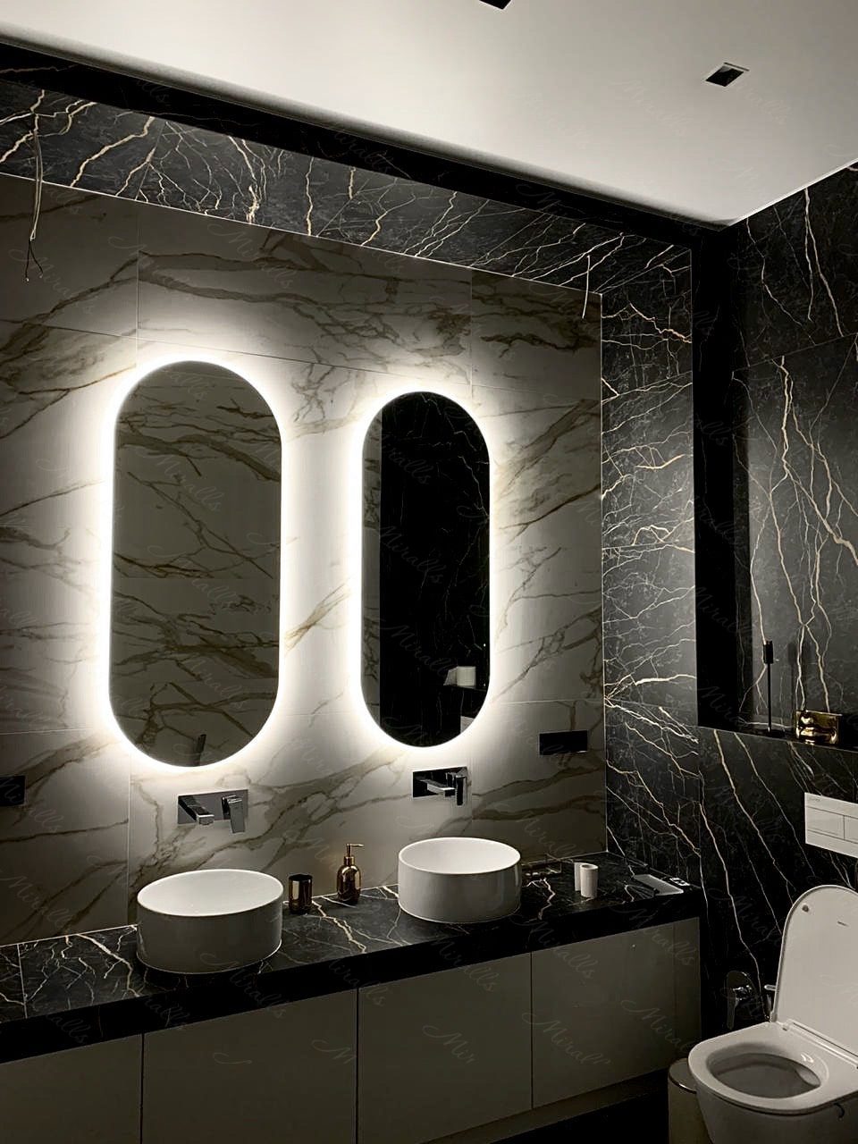 Miroir 100% Ovale  100/60cm