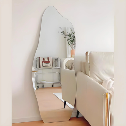 🌿 Miroir Nirvana- L’élégance organique pour votre intérieur ✨