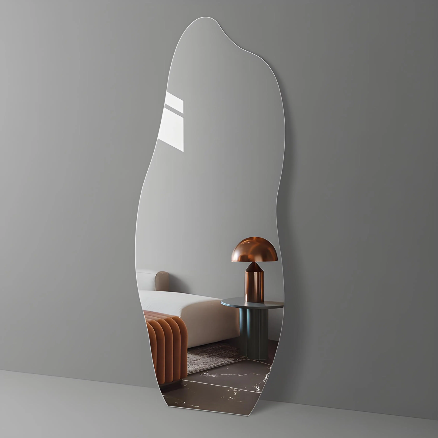 🌿 Miroir Nirvana- L’élégance organique pour votre intérieur ✨