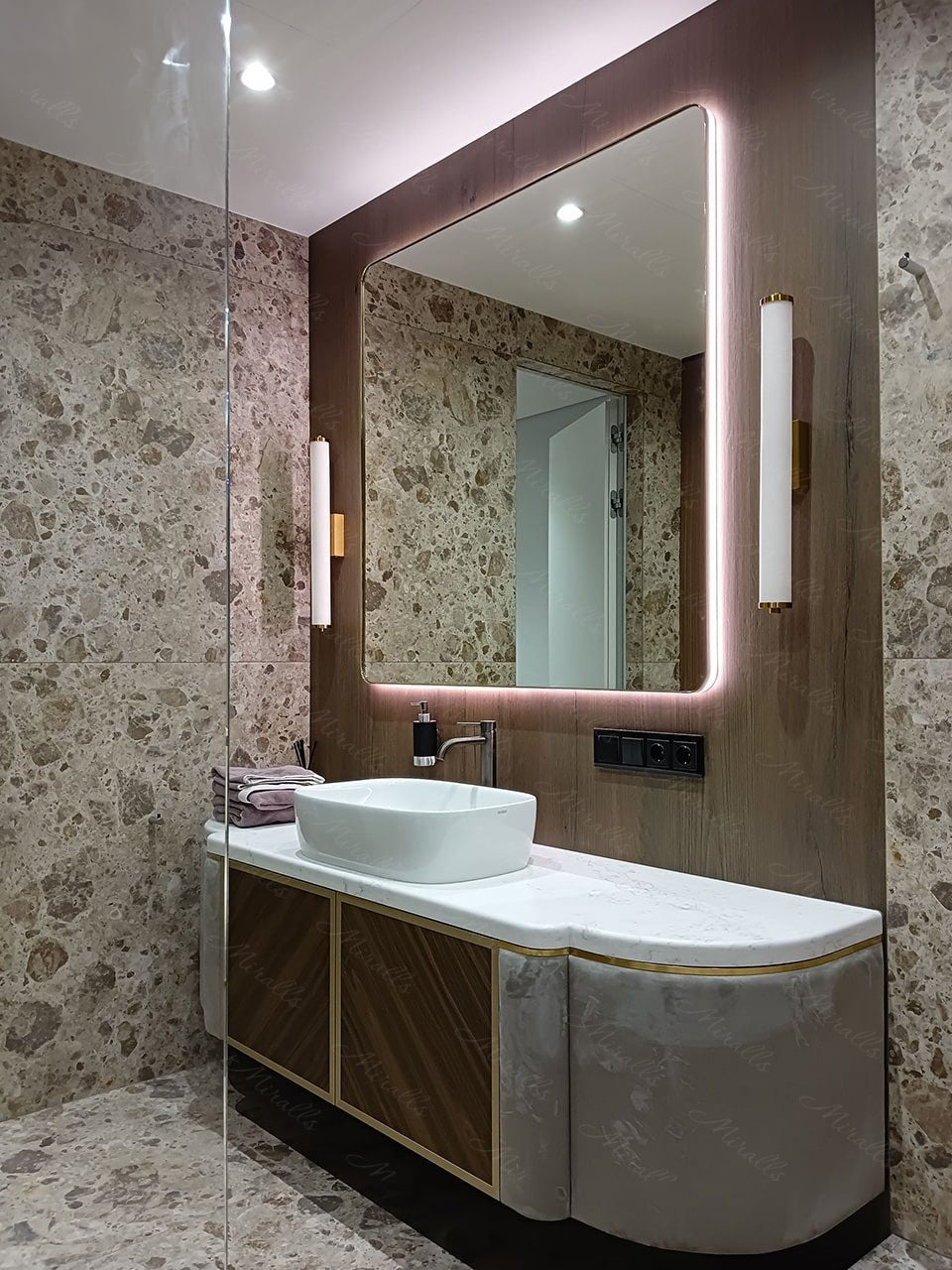 Miroir rétroéclairé Maison Extra Slim Frame