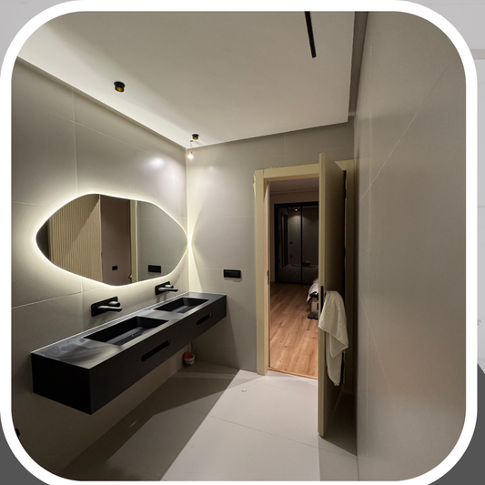 Glow Circle LED Mirror