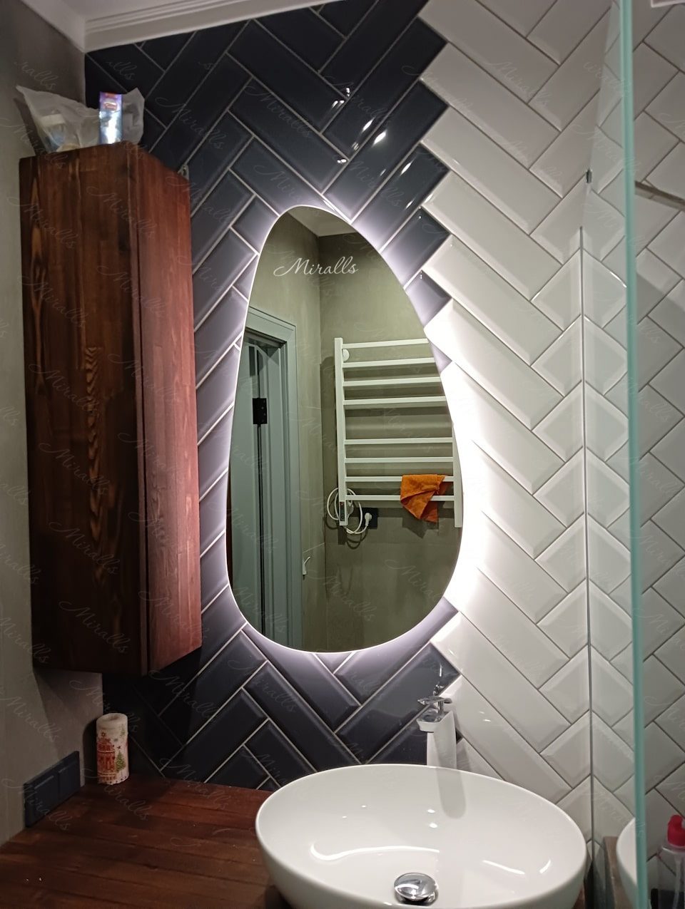 Miroir Pandora Extra éclairé