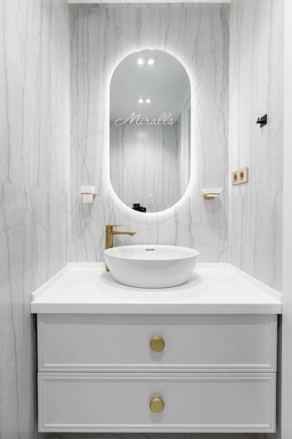 Miroir 100% Ovale  100/60cm