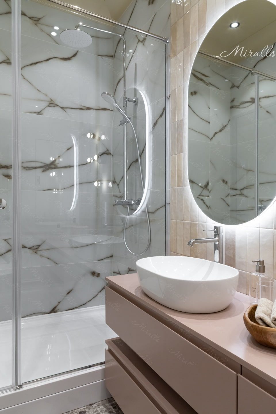 Miroir lumineux Serena