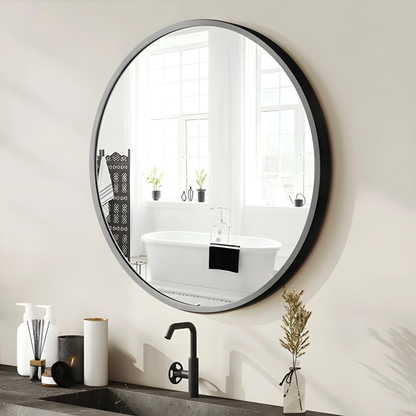 Miroir Rond – Cadre Metal