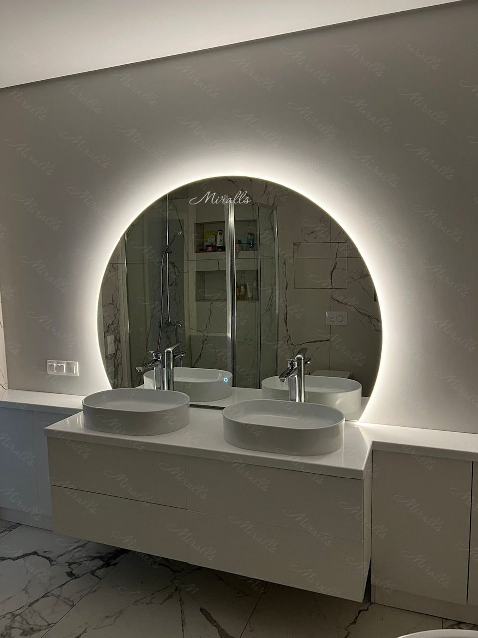 Miroir éclairé Enigma