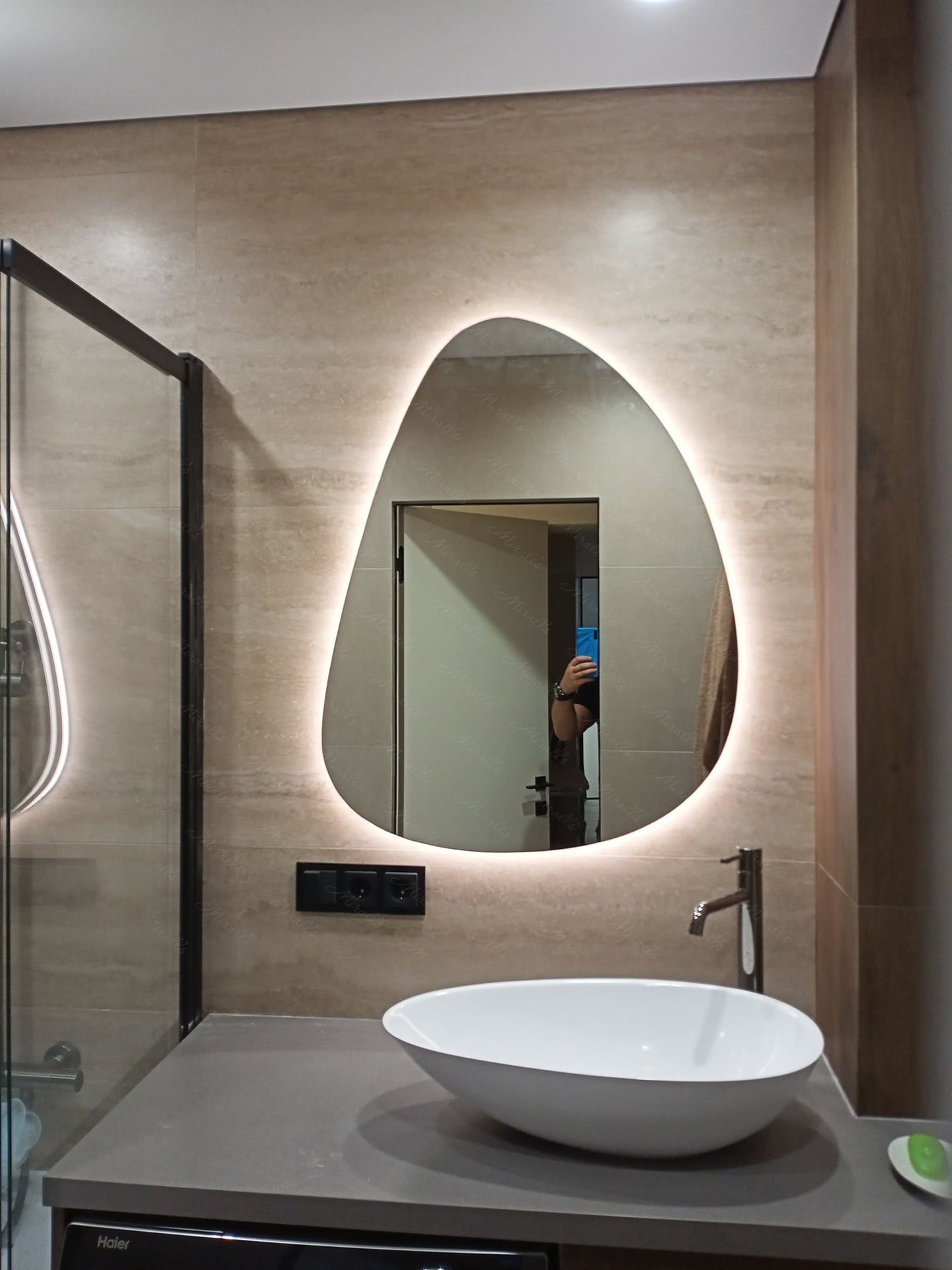 Miroir Pandora Extra éclairé