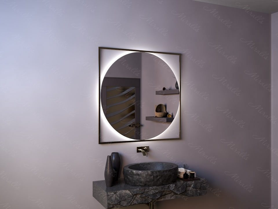 Miroir rétroéclairé design Ancona Extra