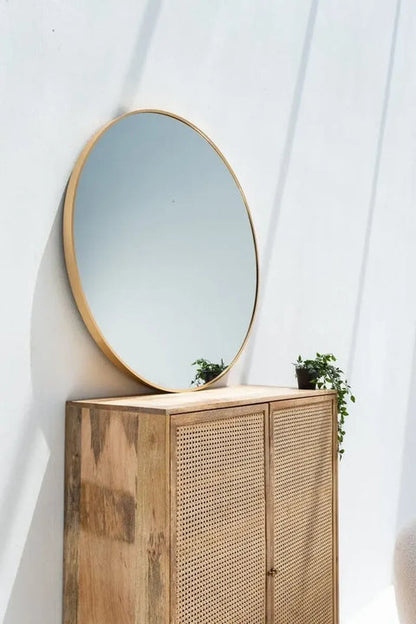Miroir Rond – Cadre Metal
