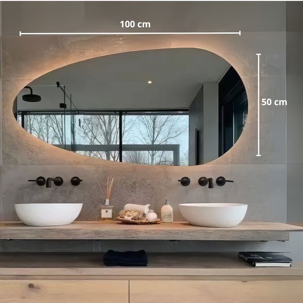 Poisson, miroir salle de bain