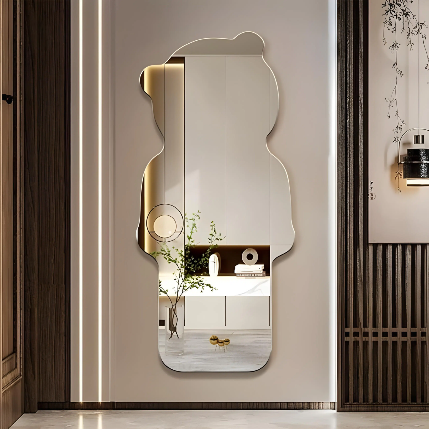 🐻 Miroir mural sans cadre Dabdoub