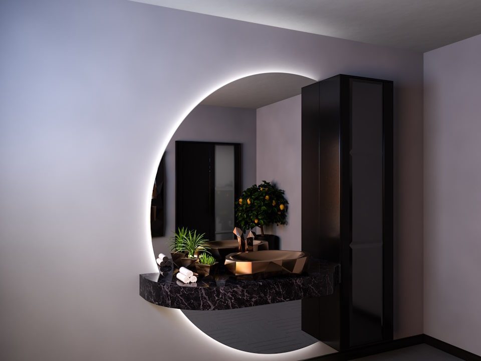 Miroir éclairé Enigma